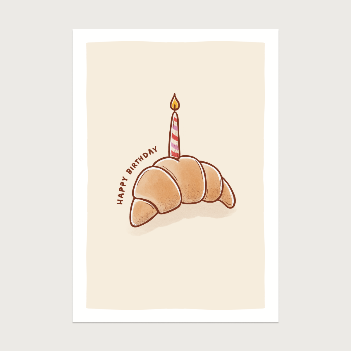 Kaartje - Happy birthday